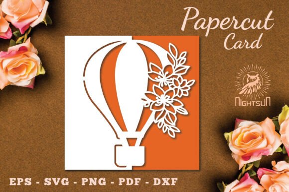 3D SVG Review: Hot Air Balloon Cards And Invites