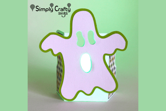 Ghost Tea Light Holder SVG: 3D Halloween Asset Review