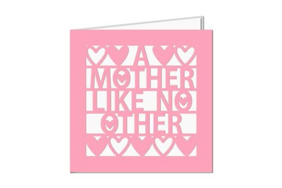 Mother Like No Other 3D SVG for Mother's Day