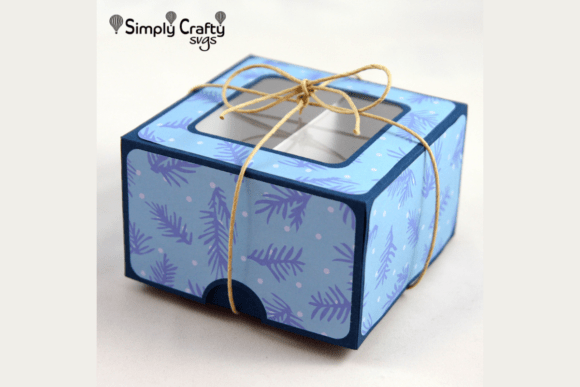 Square Candy Box SVG: A 3D Christmas Asset Review